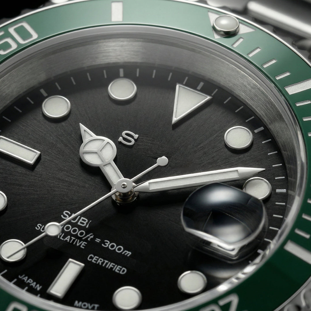 Ceramic Green Sub - Chrono Canada