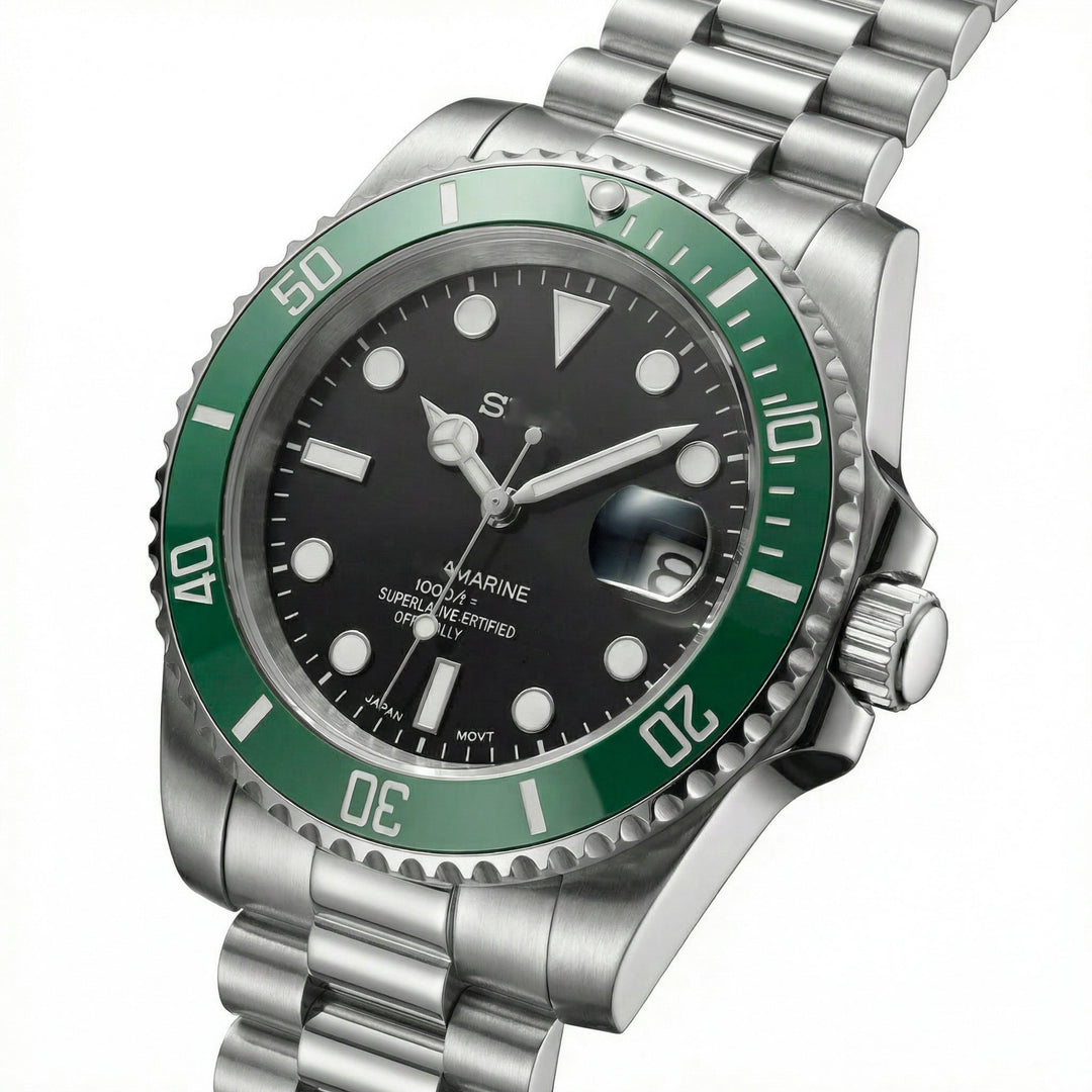 Ceramic Green Sub - Chrono Canada