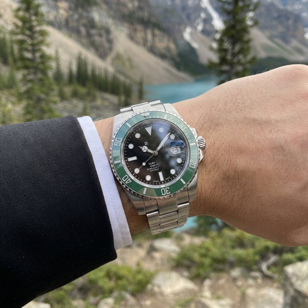 Ceramic Green Sub - Chrono Canada