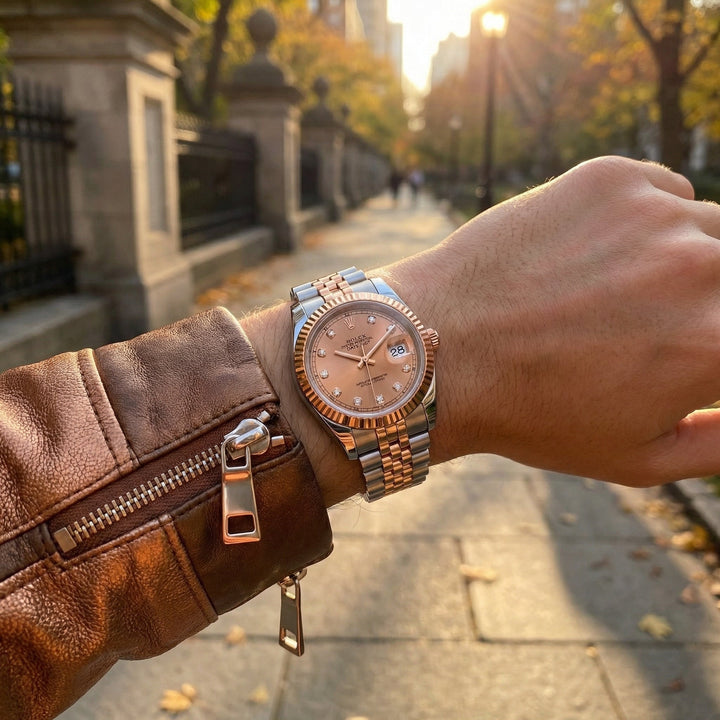 Chocolate Gem DJ (36MM) - Chrono Canada