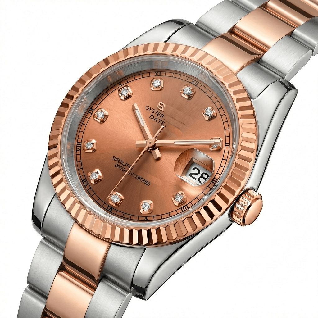 Chocolate Gem DJ (36MM) - Chrono Canada