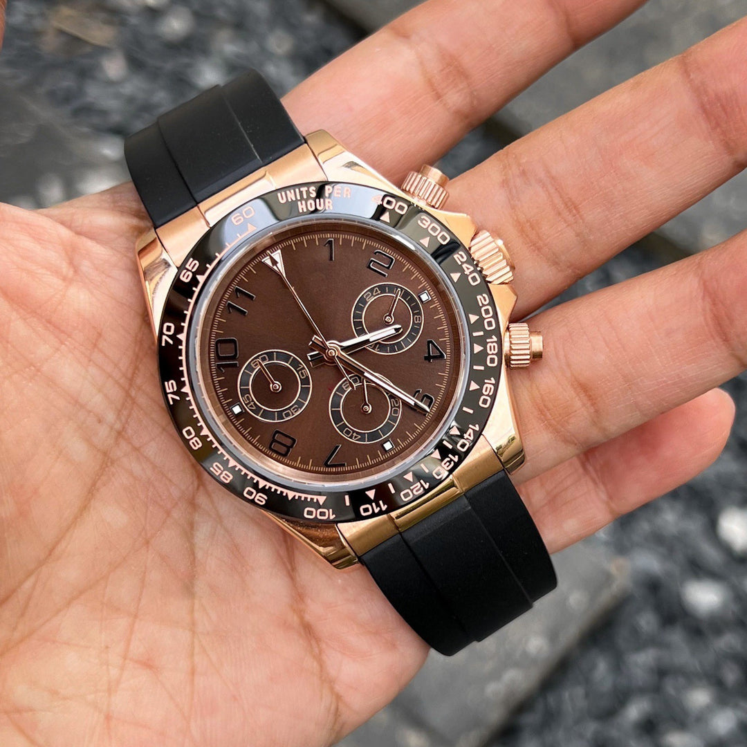Chocolate Rose Chronograph - Chrono Canada