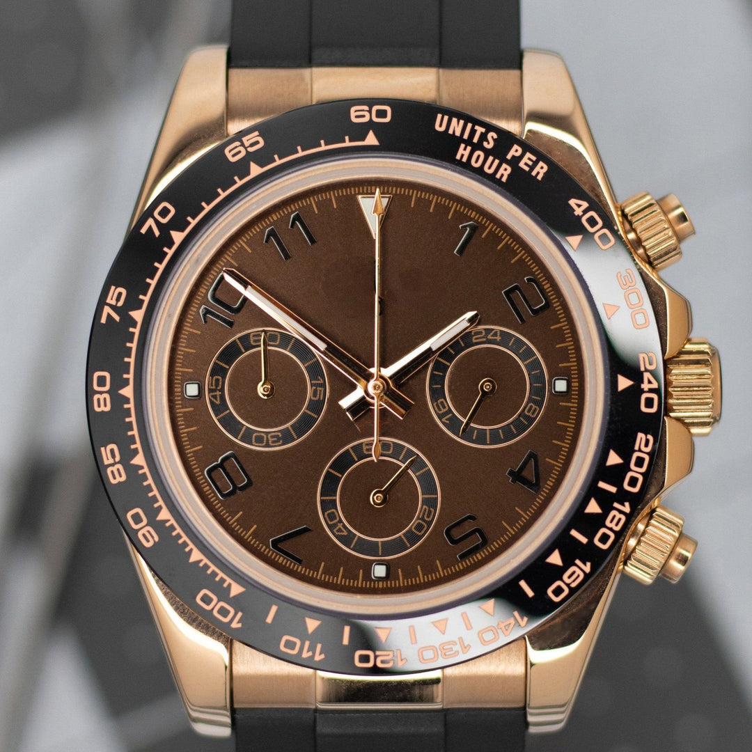 Chocolate Rose Chronograph - Chrono Canada