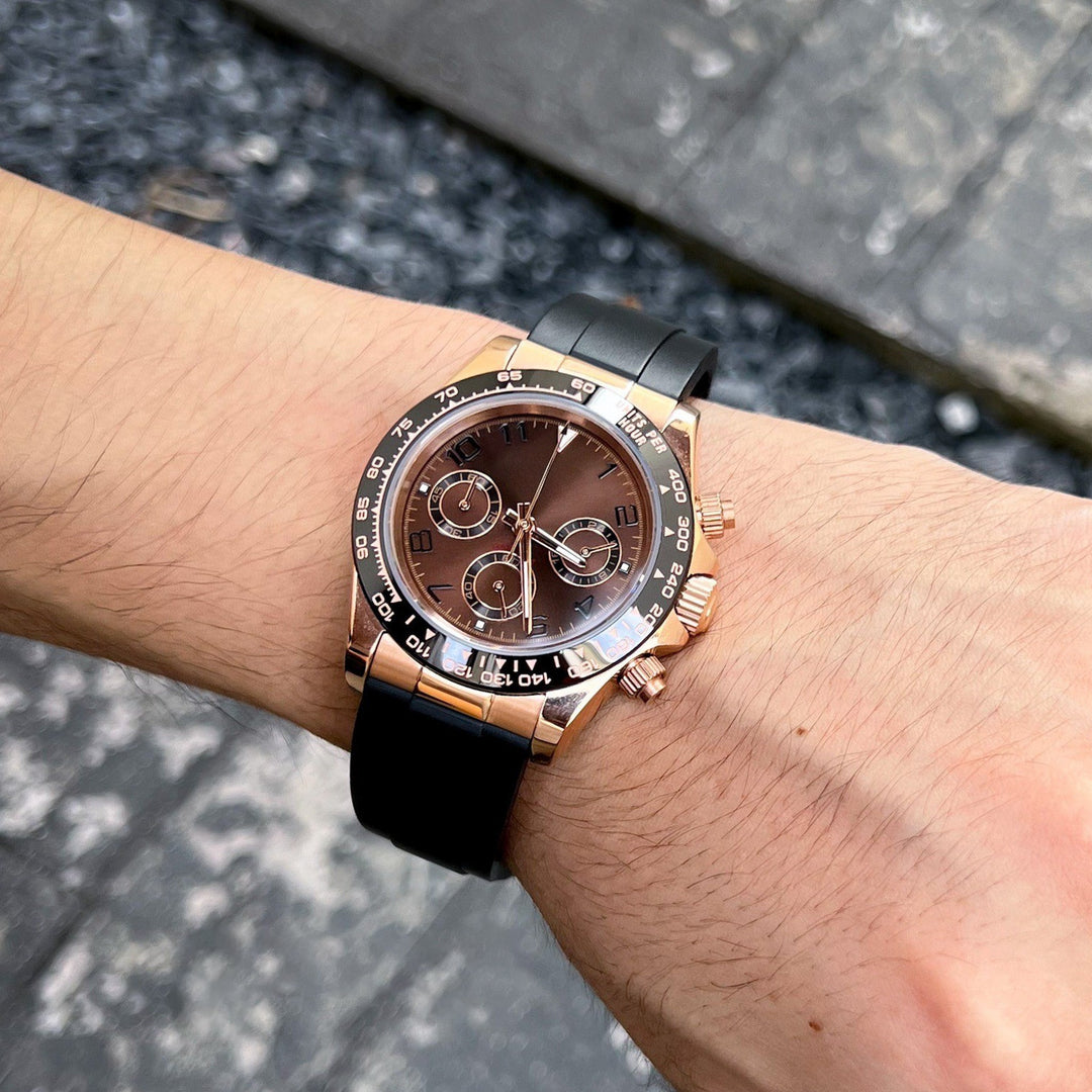 Chocolate Rose Chronograph - Chrono Canada
