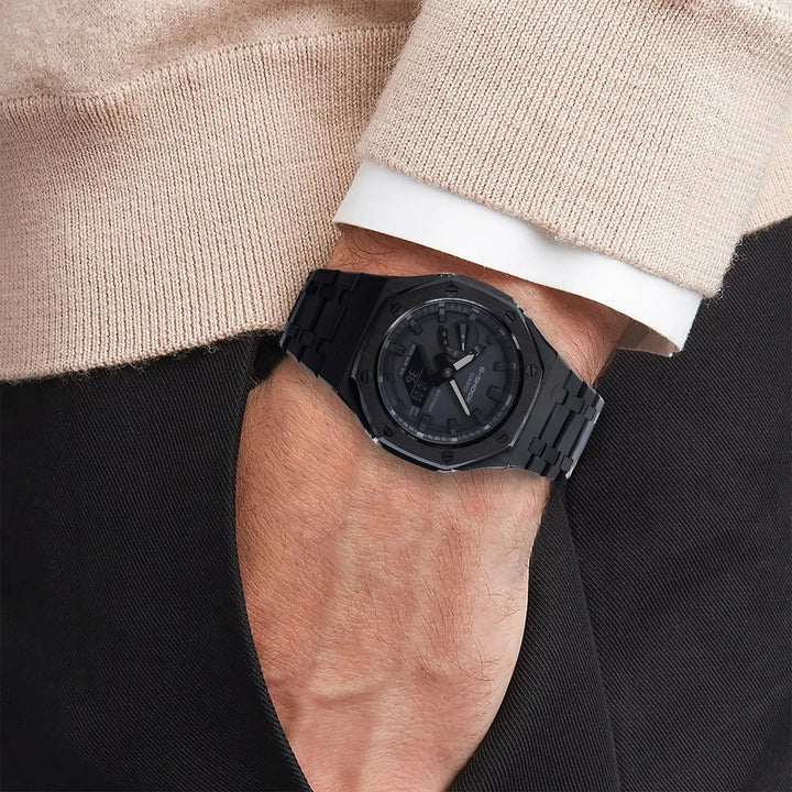 Classic Black Steel - Chrono Canada