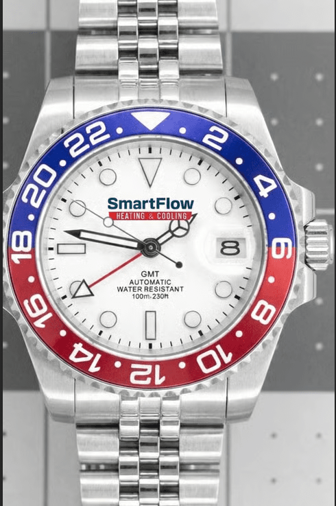 Custom White GMT - Chrono Canada