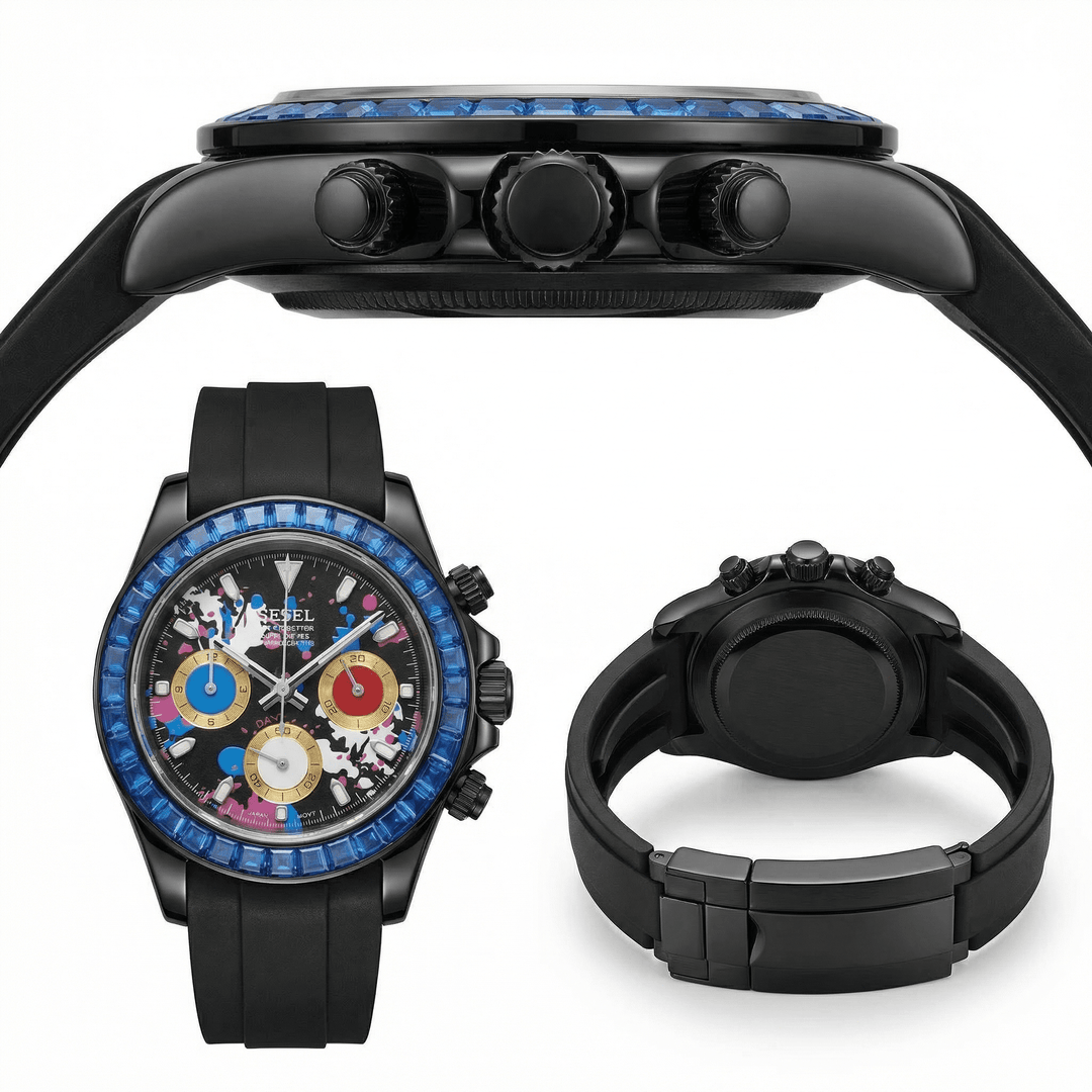 Dark Ruler Chronograph - Chrono Canada