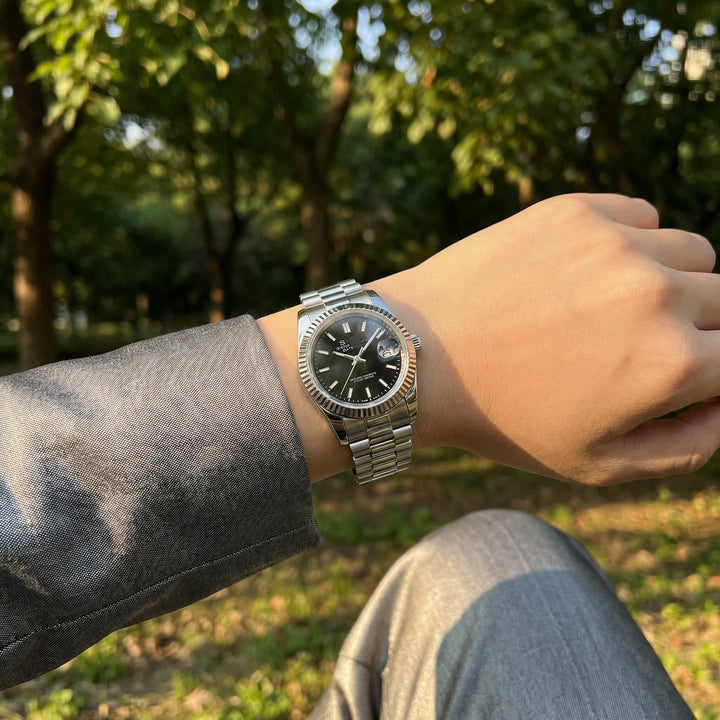 Elite Black DJ (36mm) - Chrono Canada