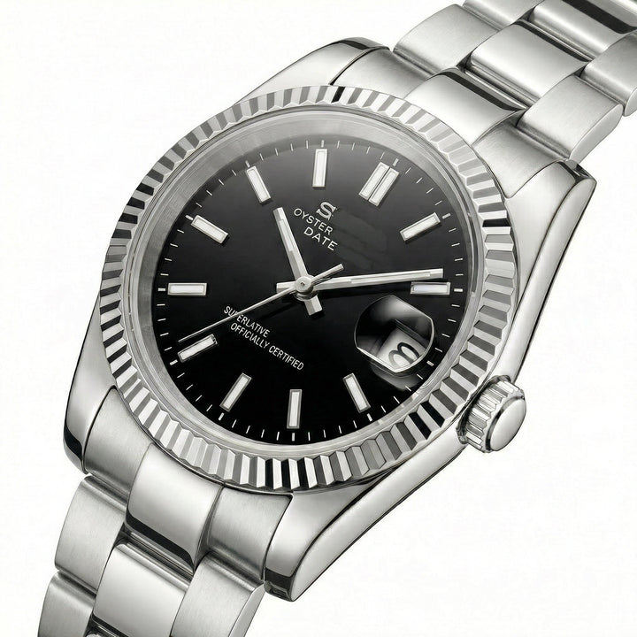 Elite Black DJ (36mm) - Chrono Canada