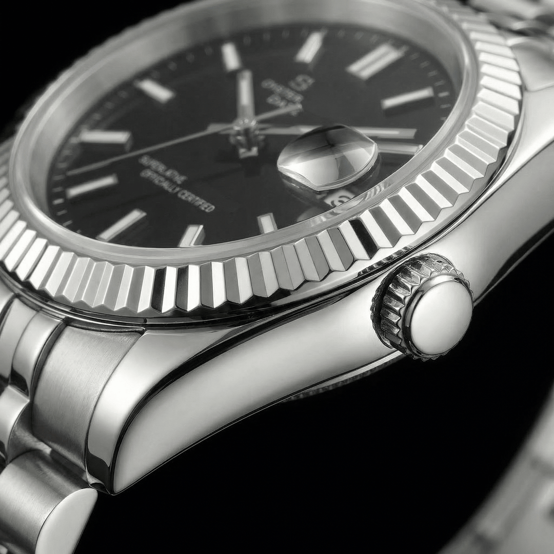 Elite Black DJ (36mm) - Chrono Canada