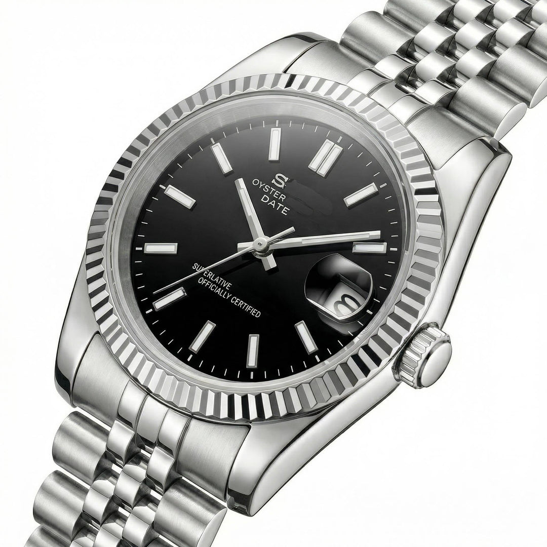 Elite Black DJ (36mm) - Chrono Canada