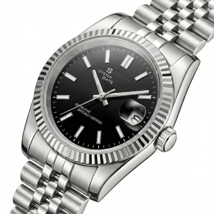 Elite Black DJ (36mm) - Chrono Canada