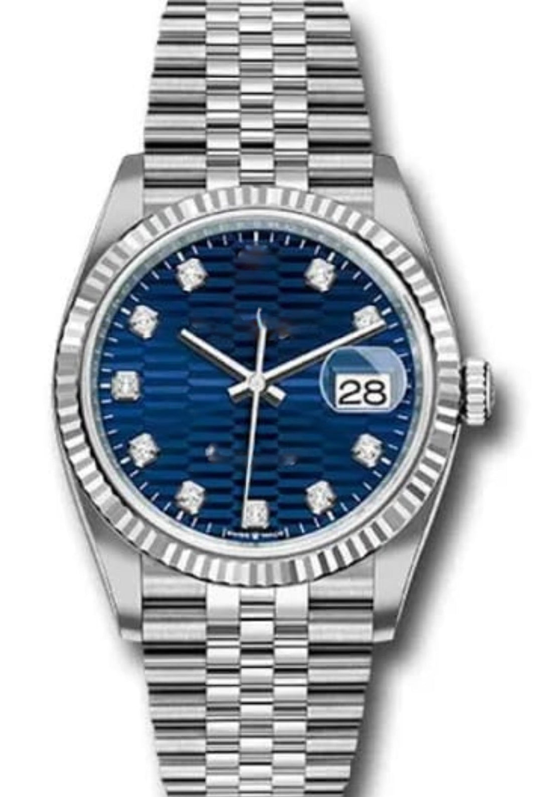 (Gem) 36mm Blue Motif DJ 36mm - Chrono Canada