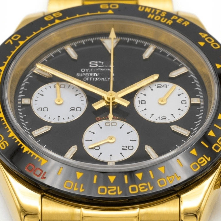 (Gold) The Man Chronograph - Chrono Canada