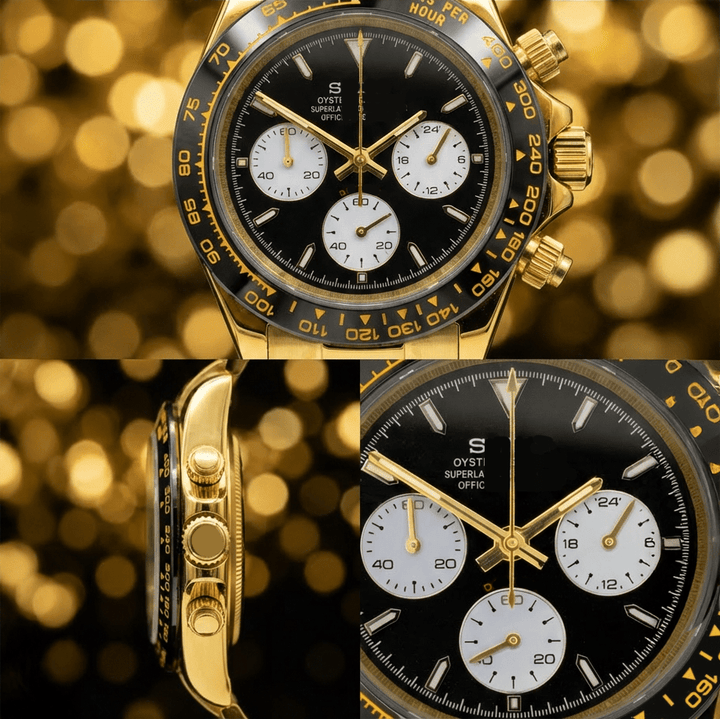 (Gold) The Man Chronograph - Chrono Canada