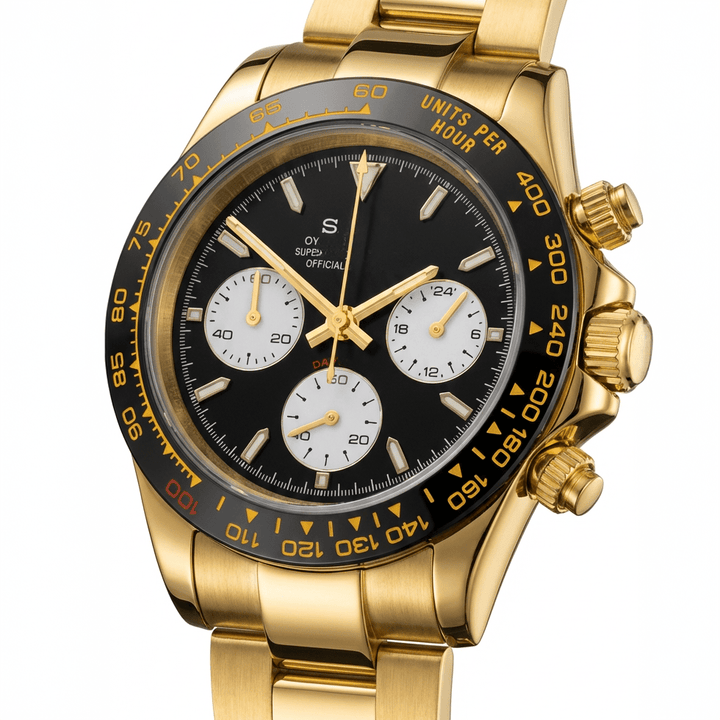 (Gold) The Man Chronograph - Chrono Canada