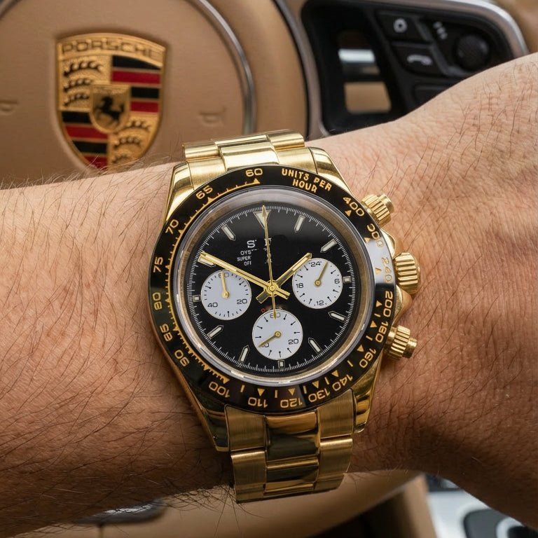 (Gold) The Man Chronograph - Chrono Canada