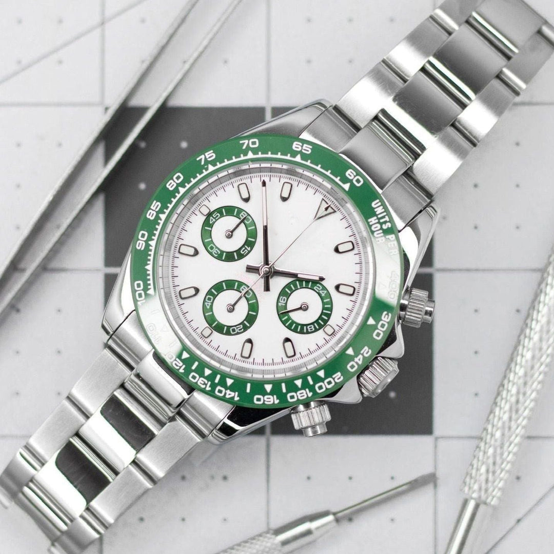 Green Tuxedo Chronograph - Chrono Canada