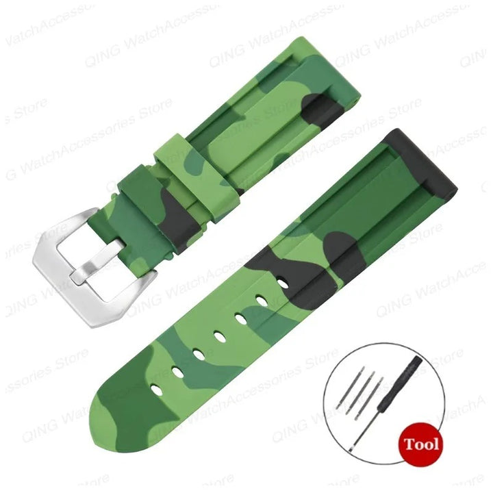 Camo Rubber Strap