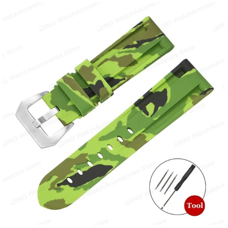 Camo Rubber Strap