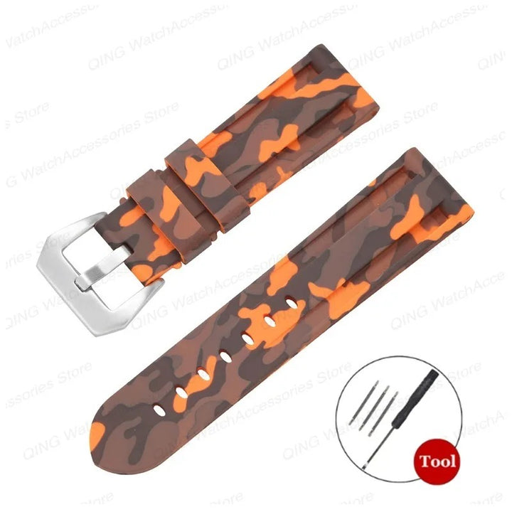 Camo Rubber Strap