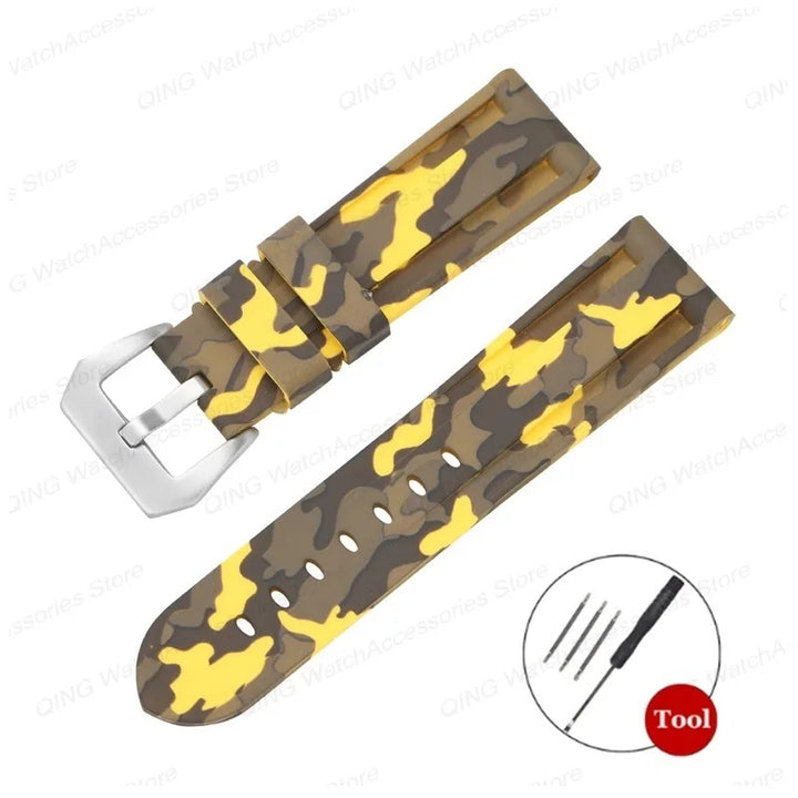 Camo Rubber Strap