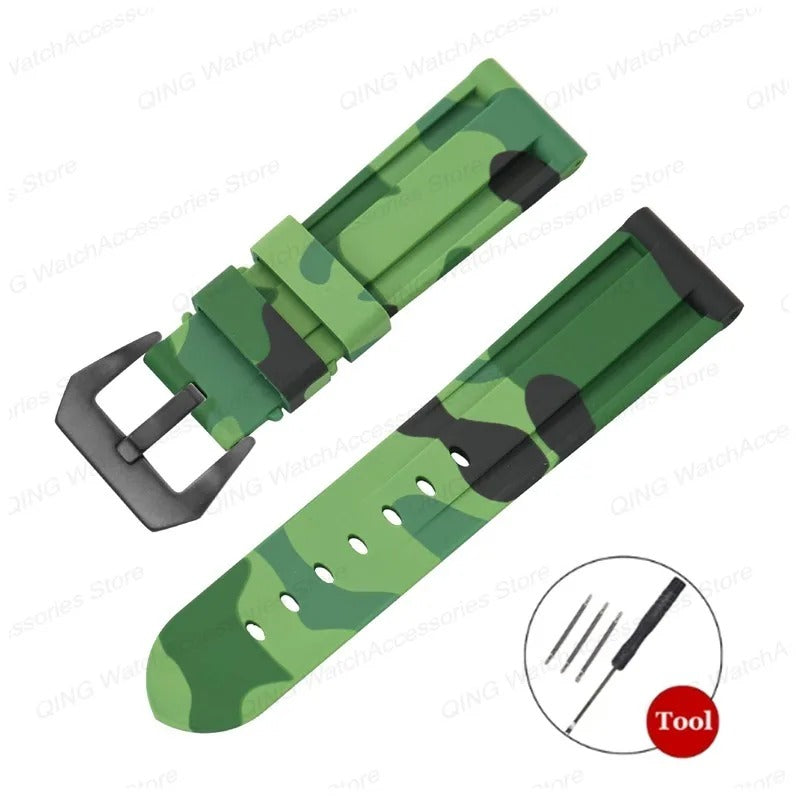 Camo Rubber Strap