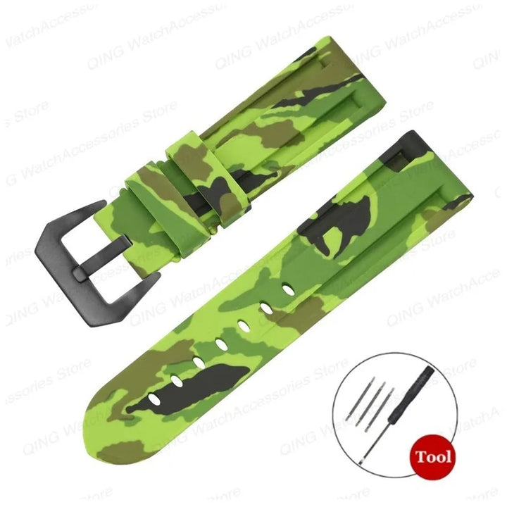 Camo Rubber Strap