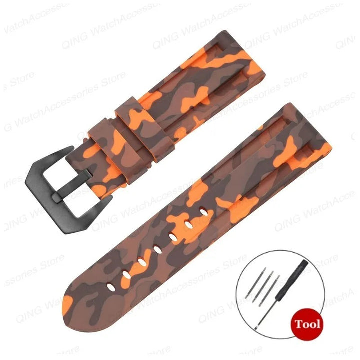 Camo Rubber Strap