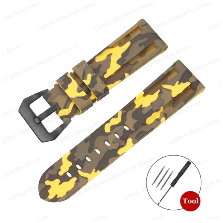 Camo Rubber Strap