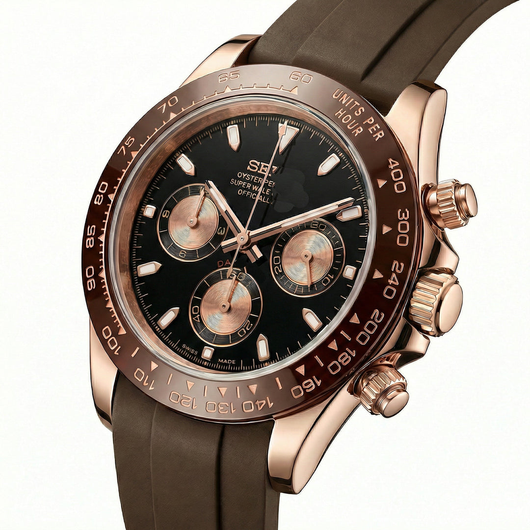 Mocha Chronograph - Chrono Canada