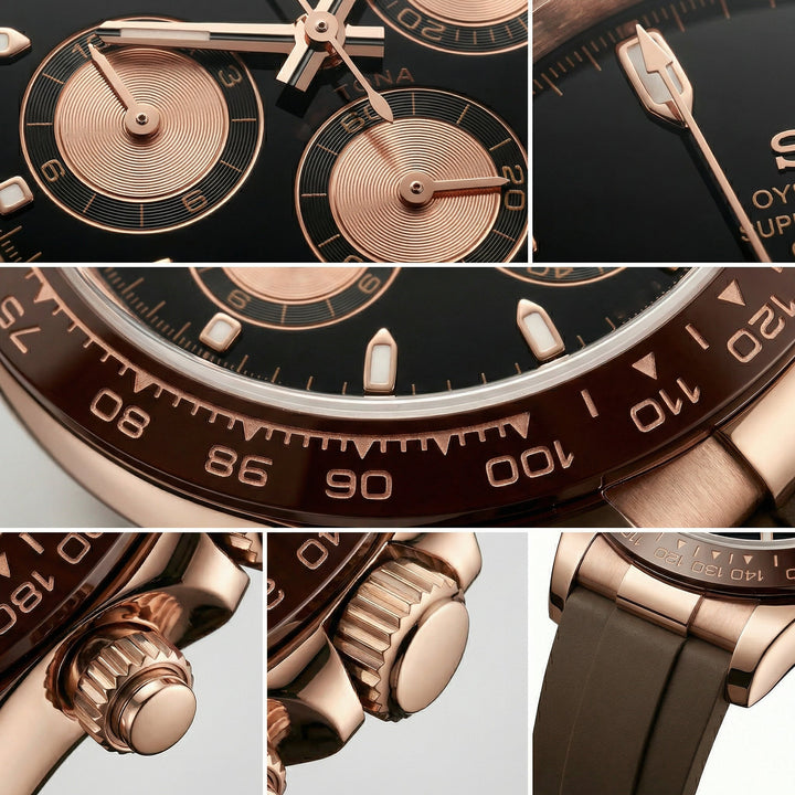 Mocha Chronograph - Chrono Canada