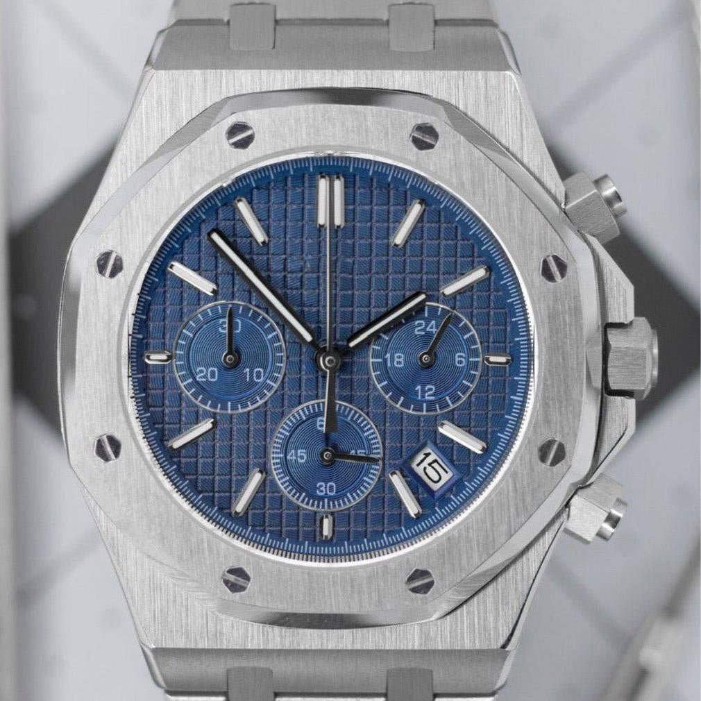 Oak Chronograph (Blue) - Chrono Canada