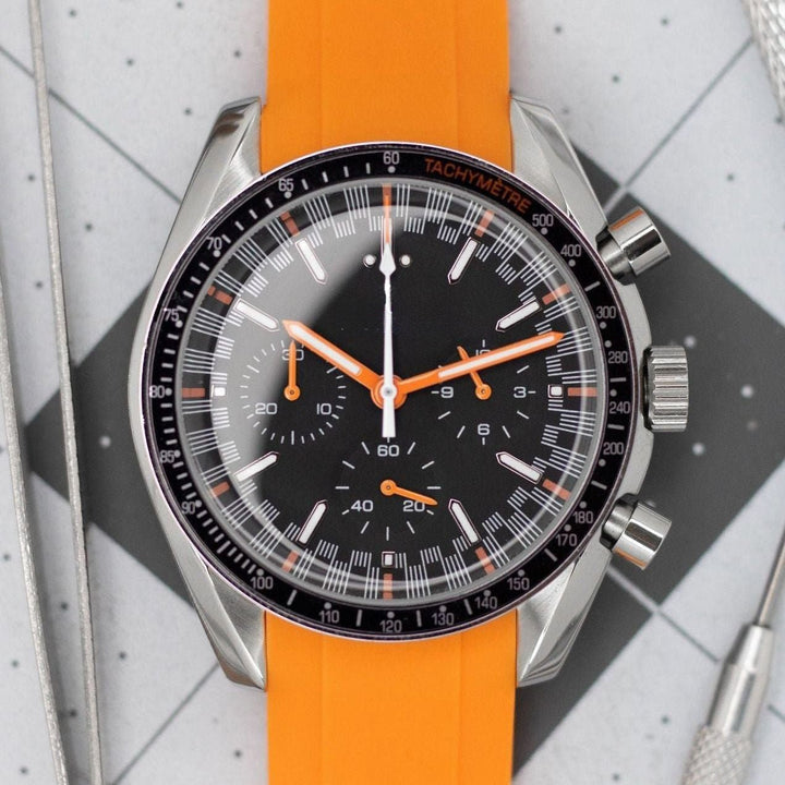 Orange Timer Chronograph - Chrono Canada