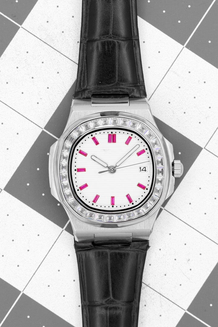 Pink Leather Naut - Chrono Canada