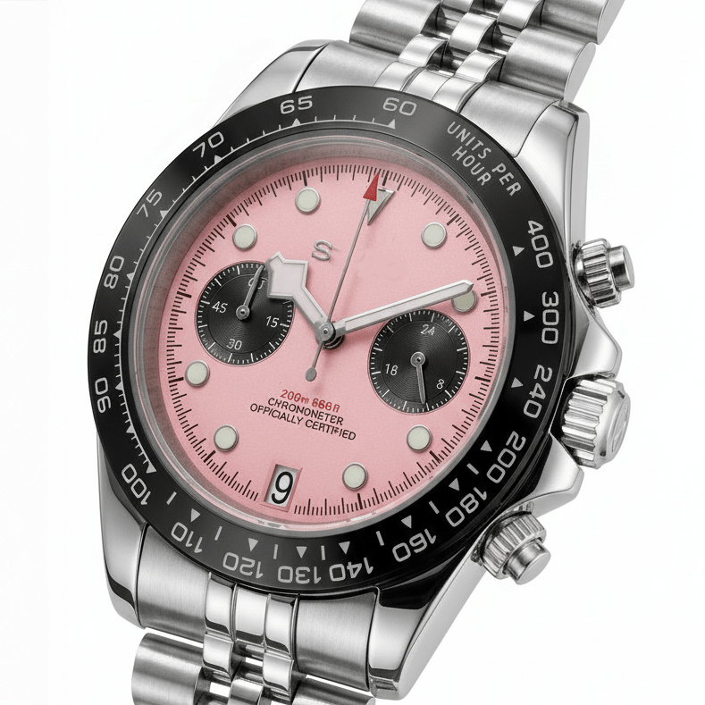 Pink T Chronograph - Chrono Canada