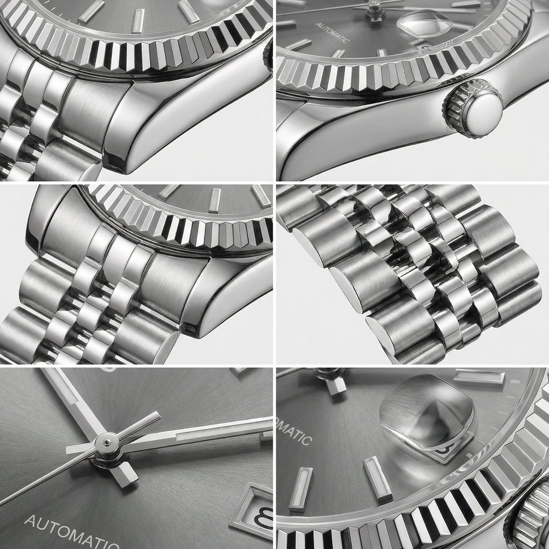 Premium Silver DJ (36mm) - Chrono Canada