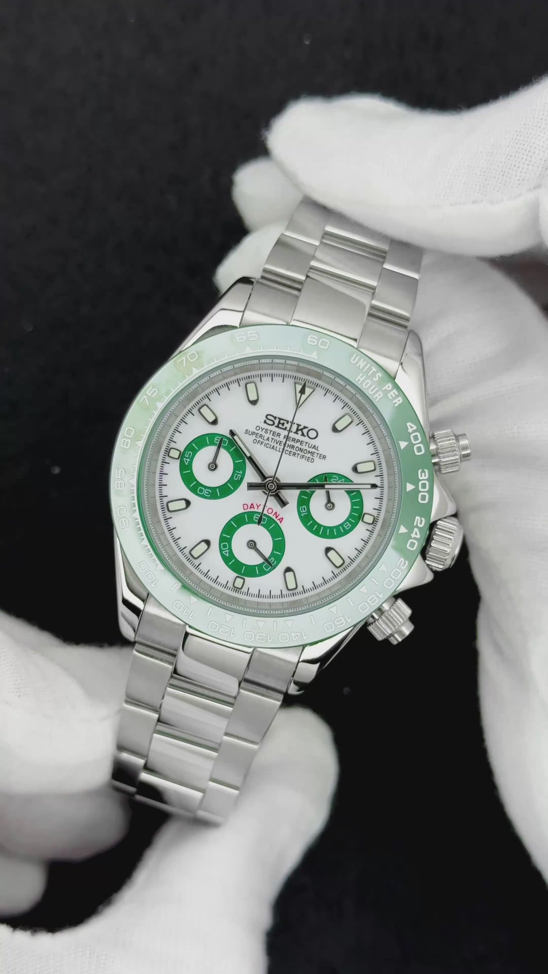 Green Tuxedo Chronograph