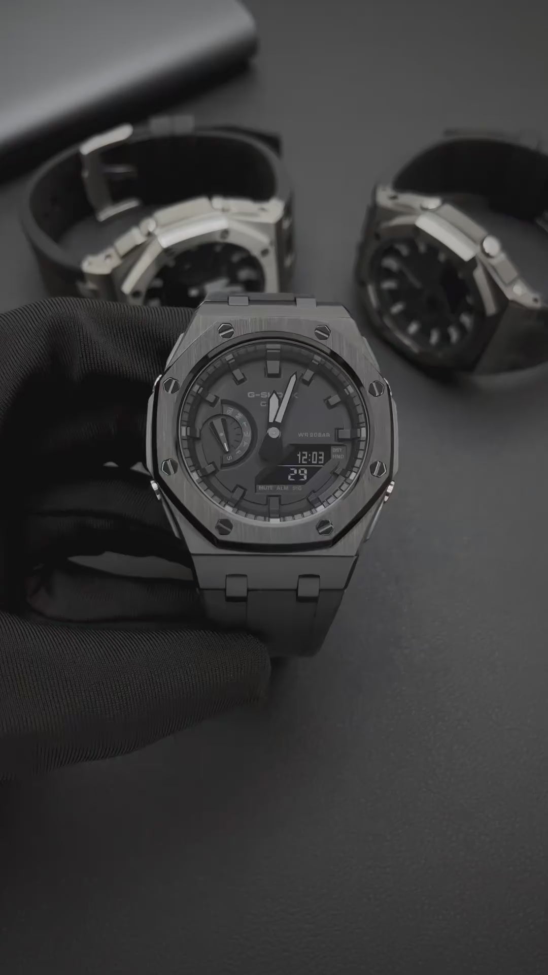 Classic Black Steel (Rubber)