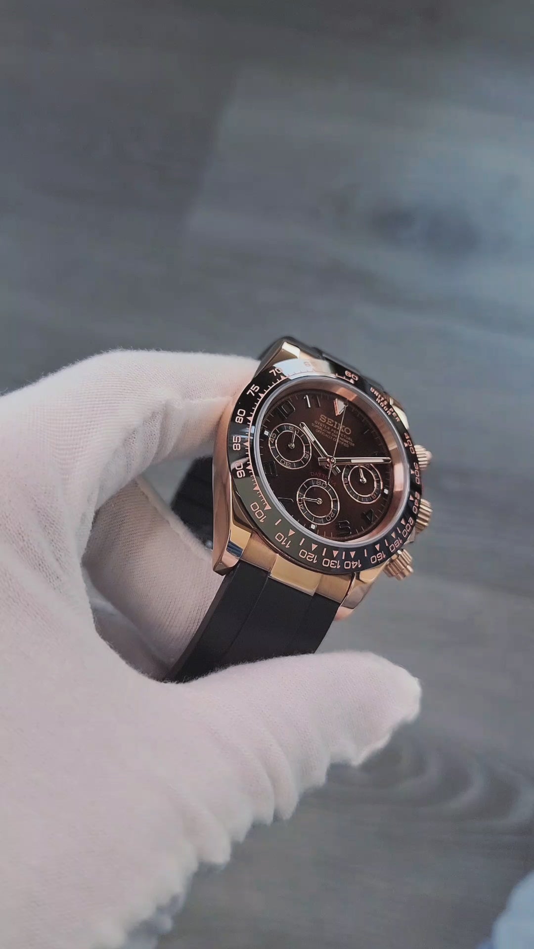 Chocolate Rose Chronograph