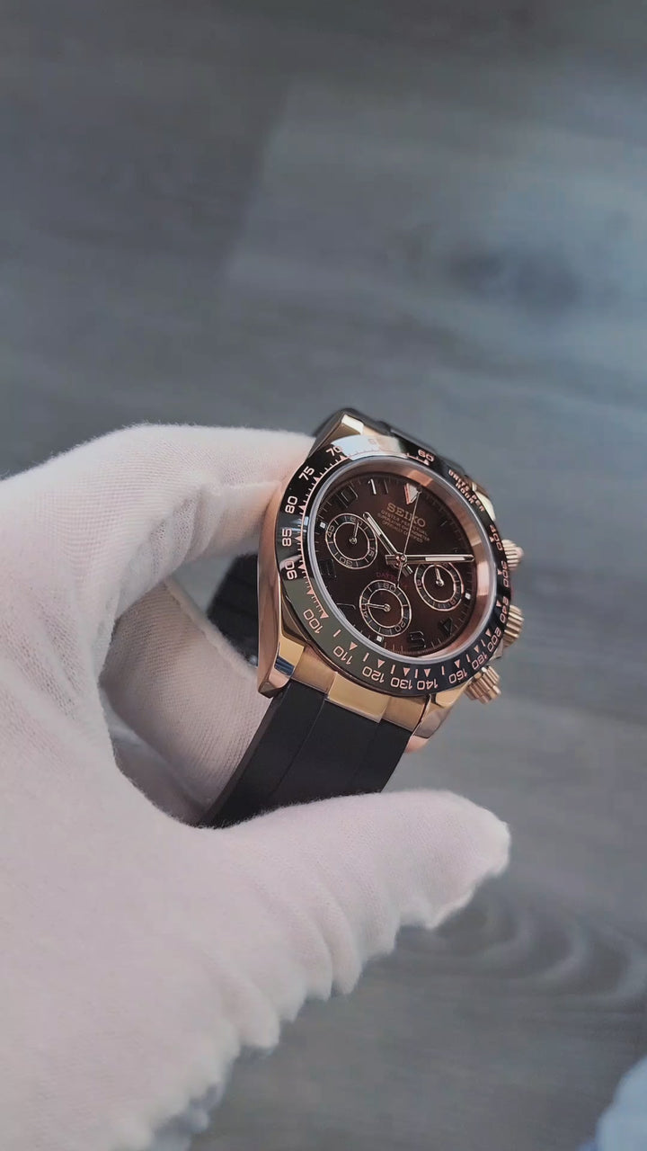Chocolate Rose Chronograph