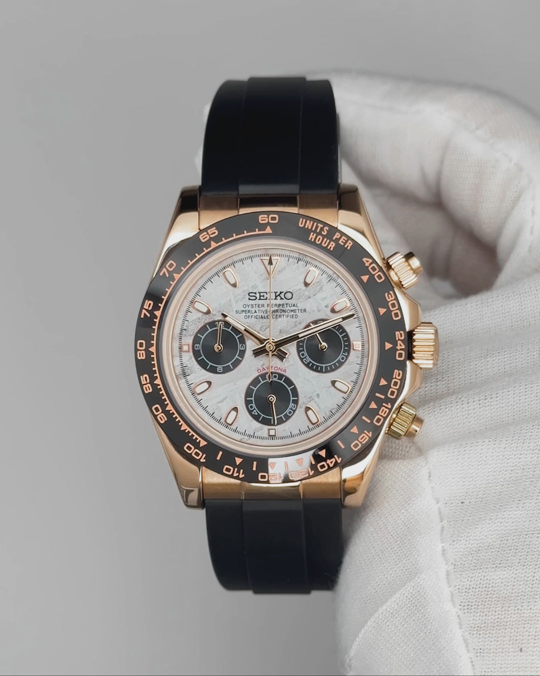 (Rose) Meteorite Chronograph