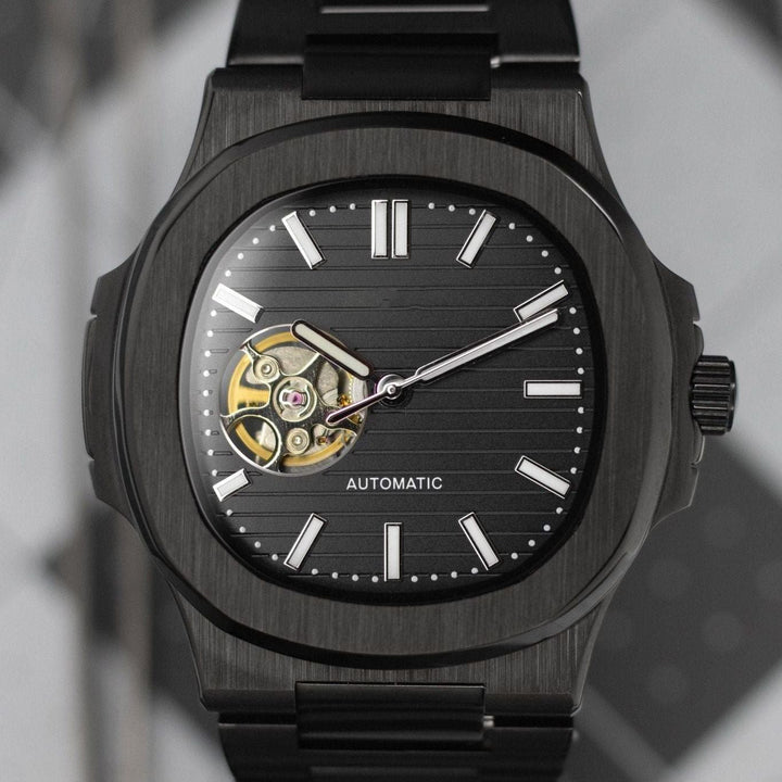 Pure Black Skeleton Naut - Chrono Canada