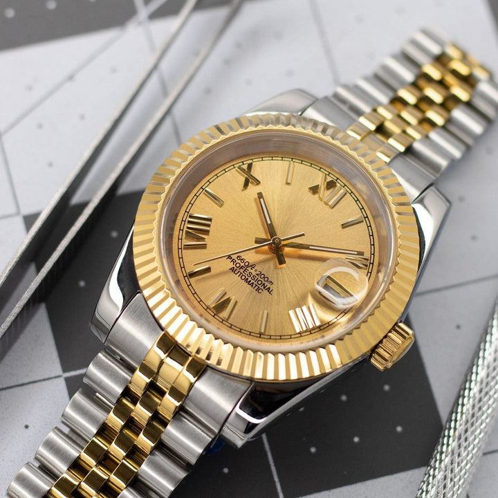 Roman Gold Two - Tone DJ - Chrono Canada
