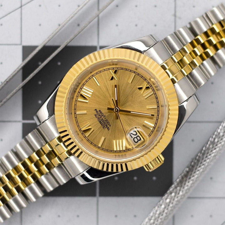 Roman Gold Two - Tone DJ - Chrono Canada