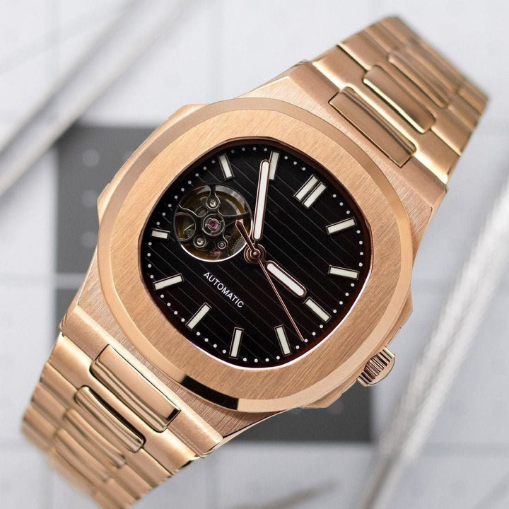 Rose Black Skeleton Naut - Chrono Canada