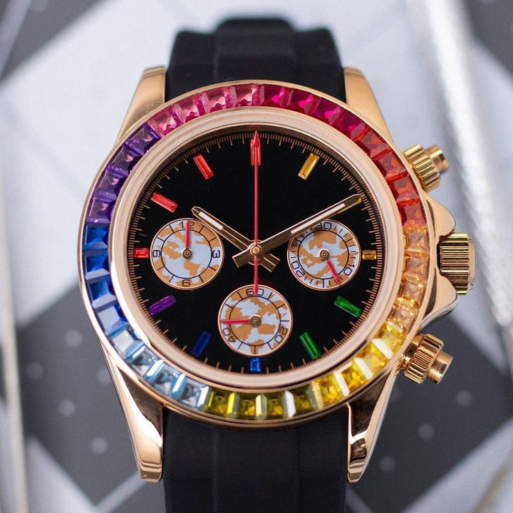 Rose Diamond Chronograph - Chrono Canada