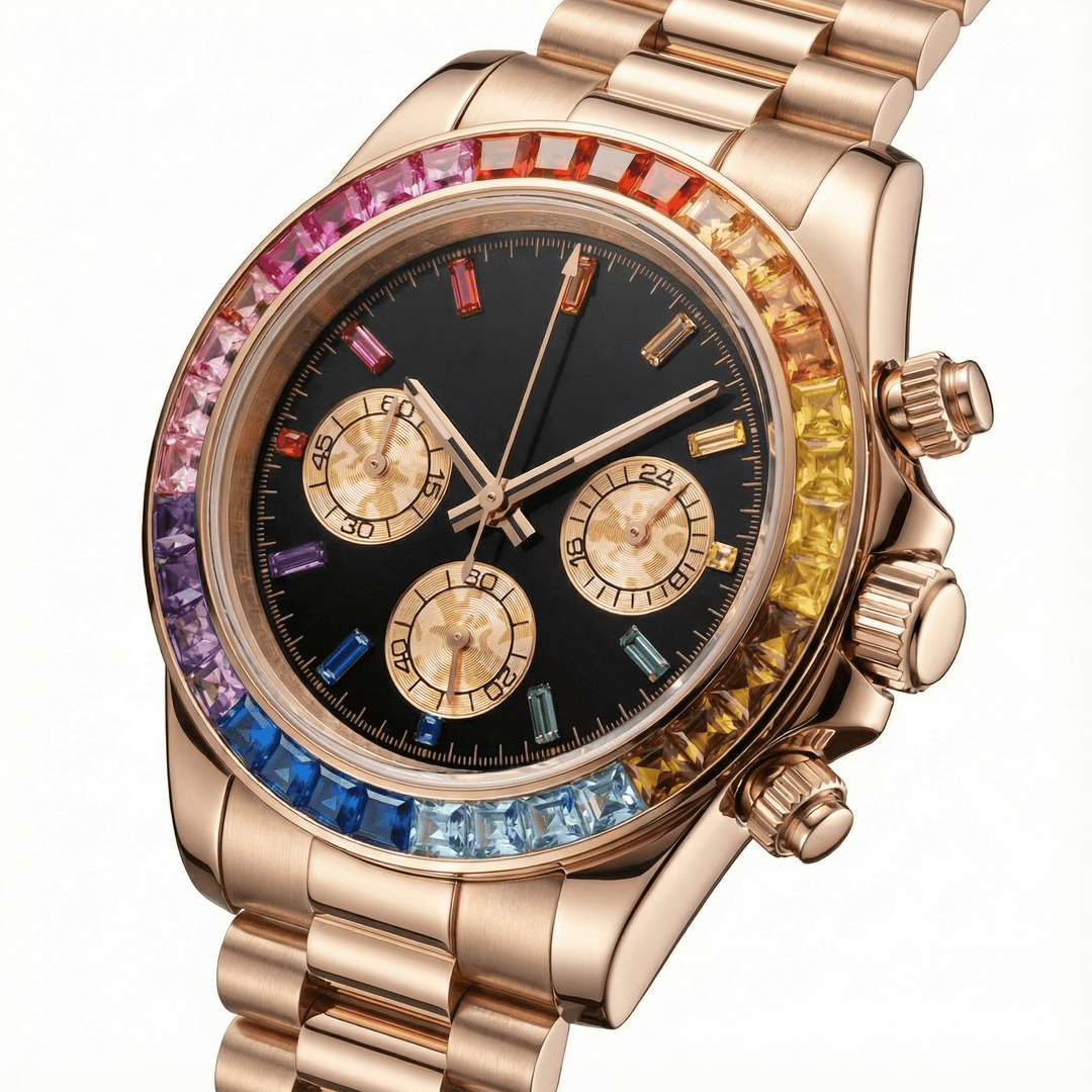 Rose Diamond Chronograph - Chrono Canada