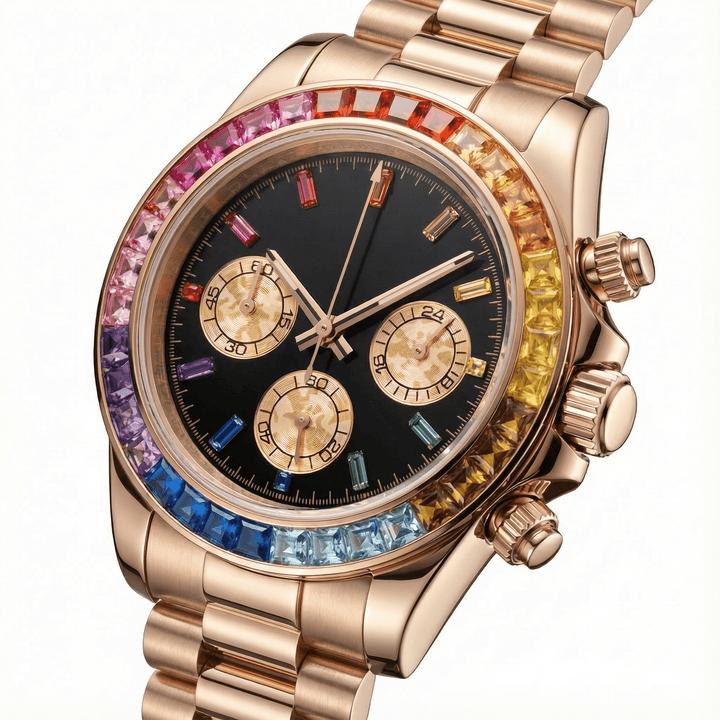 Rose Diamond Chronograph - Chrono Canada