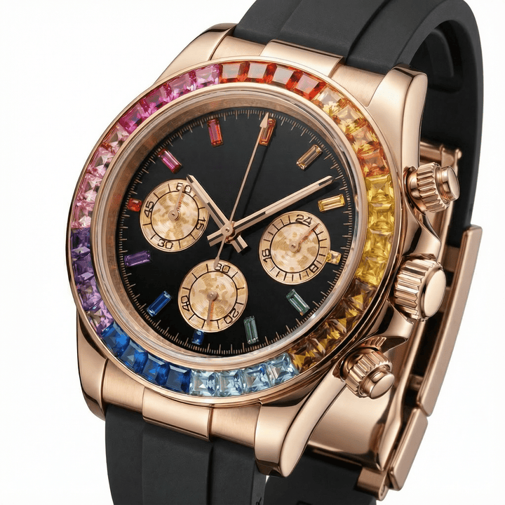 Rose Diamond Chronograph - Chrono Canada